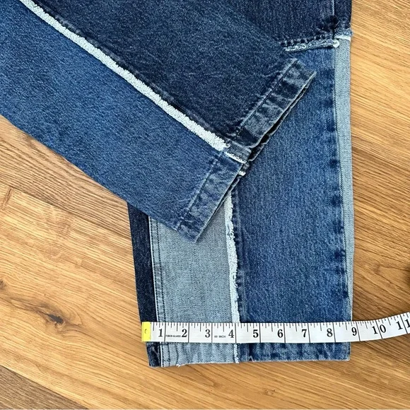 NWT BDG Urban Outfitters Carter Patchwork Loose Fit High Rise Jeans Size 29 - Picture 9 of 16